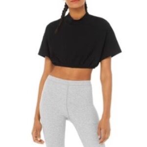 Alo yoga kick it crop tee